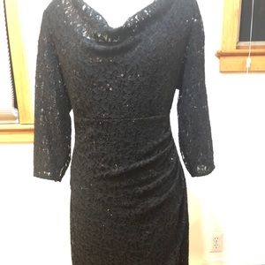 Ralph Lauren Black sequin dress